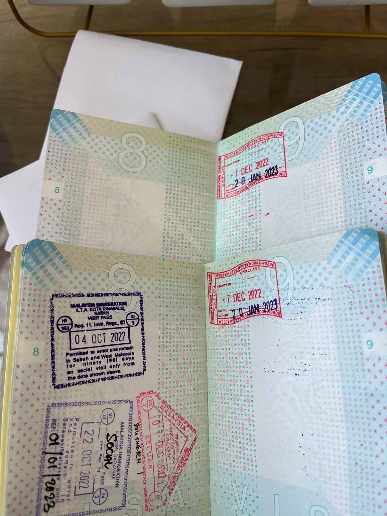 Visumregels Thailand 2 Stempels visum Thailand