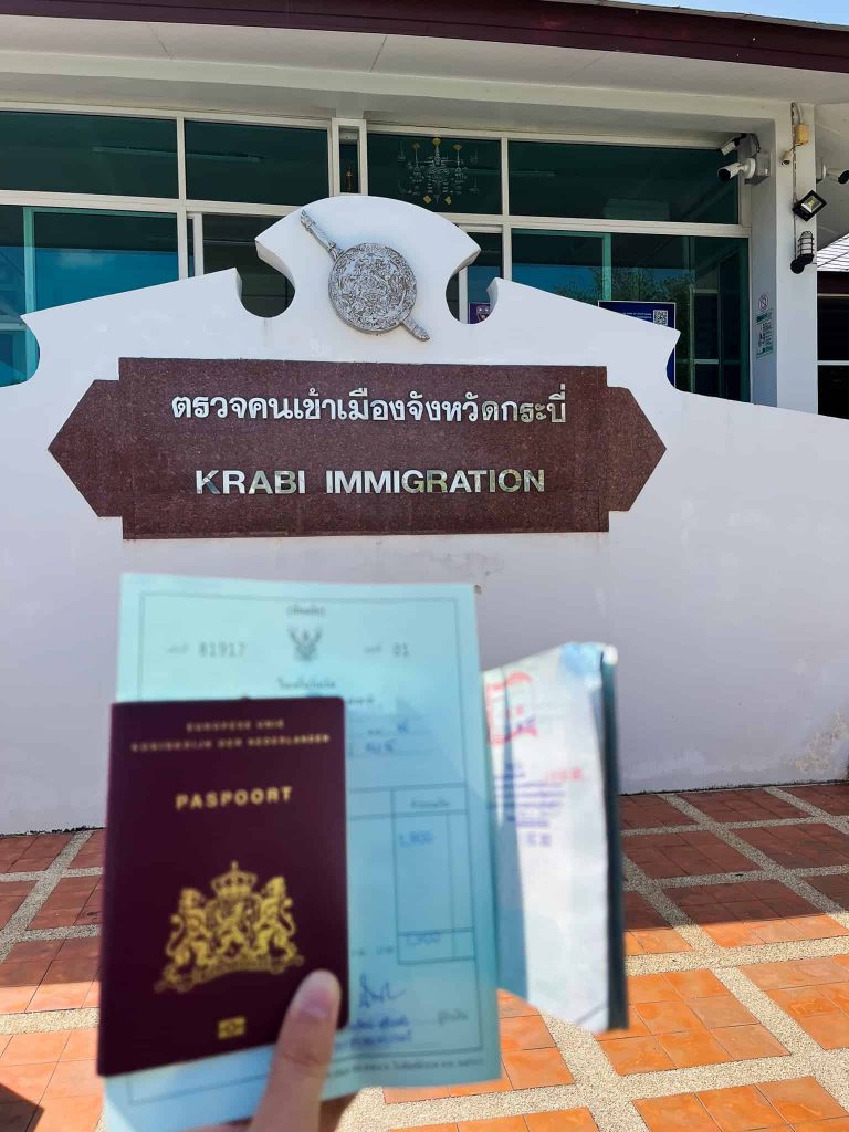 Visumregels Thailand 3 Visum verlengen in Thailand