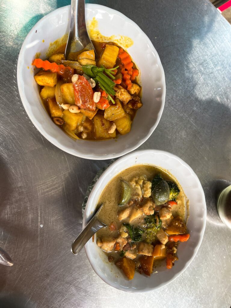 Vegan in Thailand 2 Gerechten kookcursus Bangkok