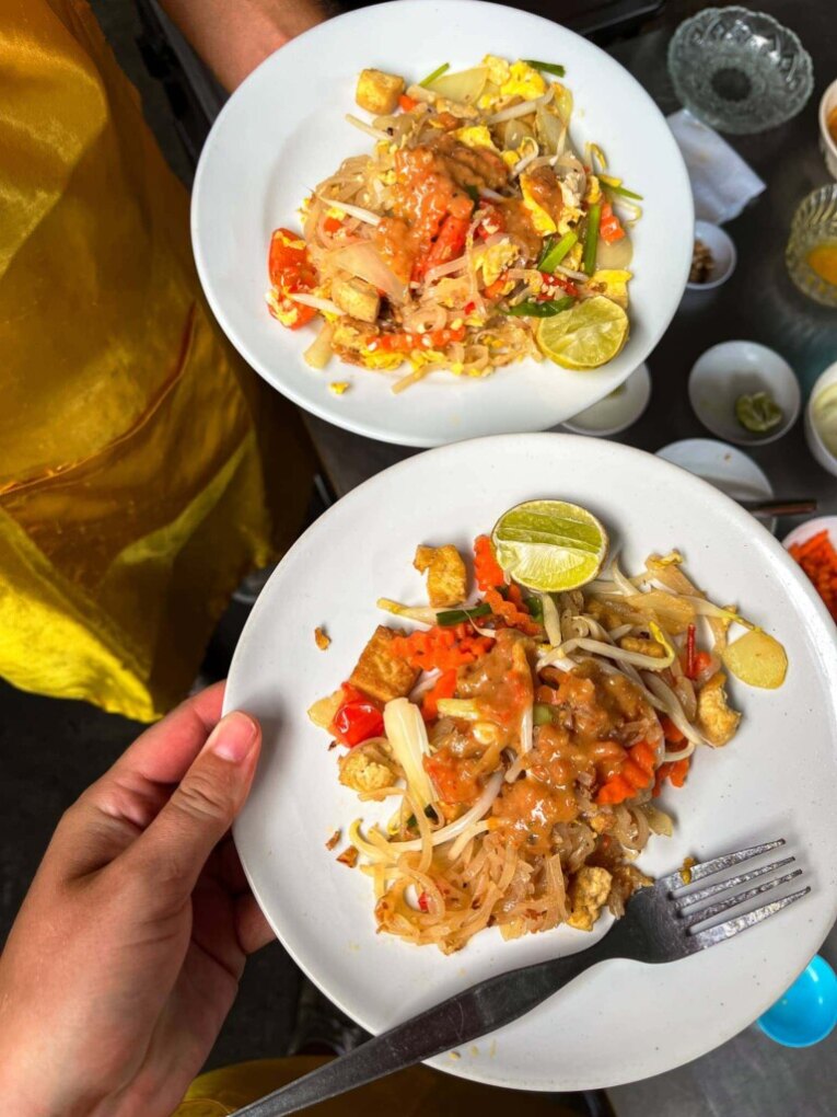 Pad Thai maken kookcursus Bangkok