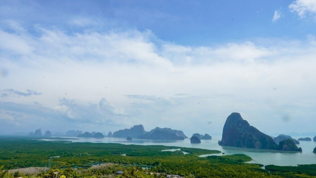 Phang Nga: boot tour en viewpoint 10 Viewpoint Phang Nga