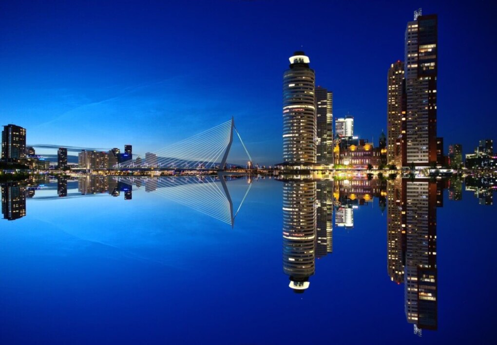 Rotterdam skyline
