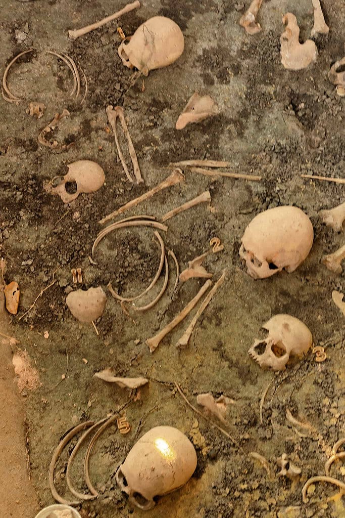 Schedels killing fields Siem Reap