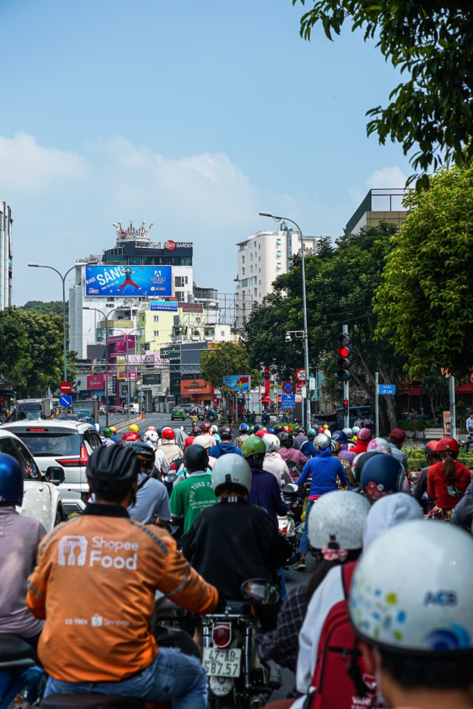 The ultimate Itinerary Central and South Vietnam in 3 weeks 2 Ho Chi Minh traffic