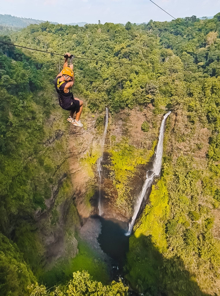 Bolaven Plateau zipline
