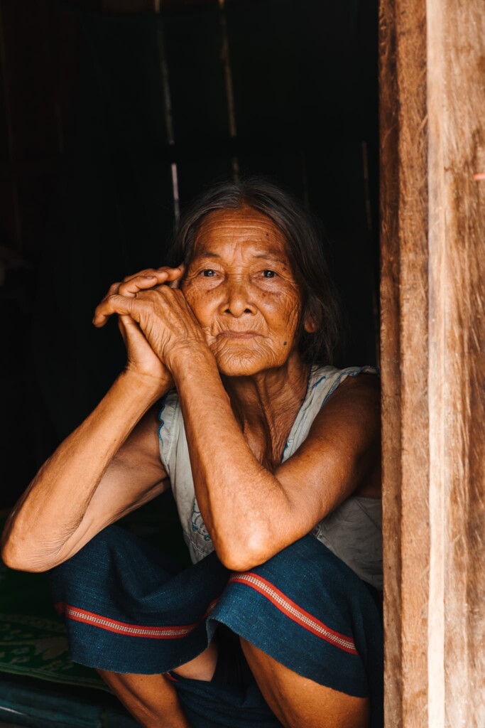 Vietnam travel itinerary 4 weeks 12 Portrait woman Ho Chi Minh Trail Vietnam