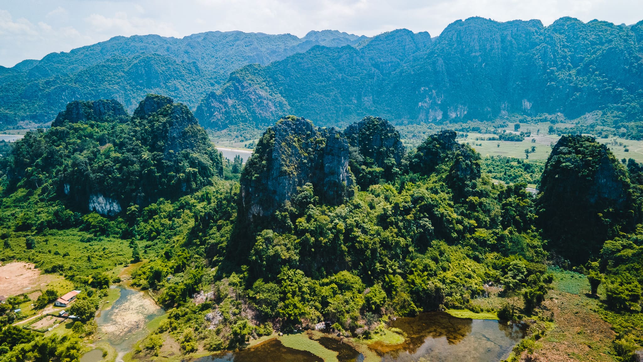 Thakhek Loop Mountains