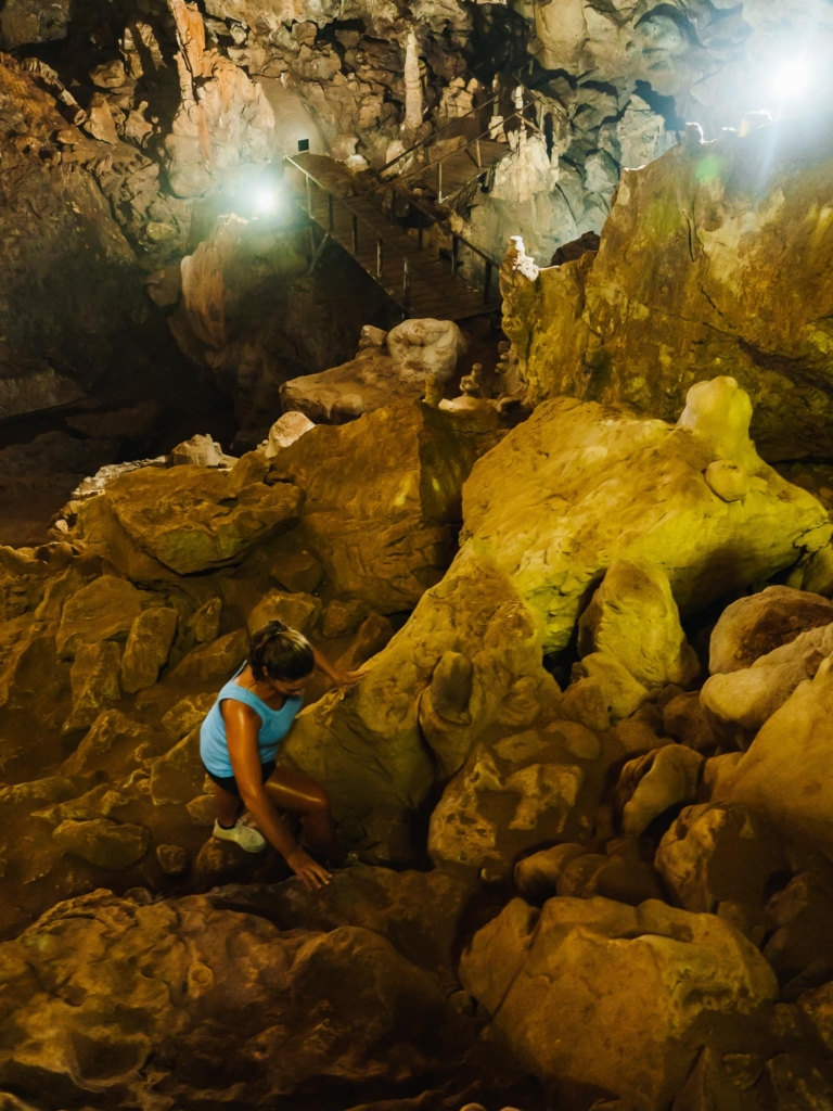 Thakhek Loop cave hike