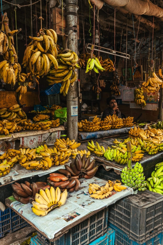 Banana lokal market