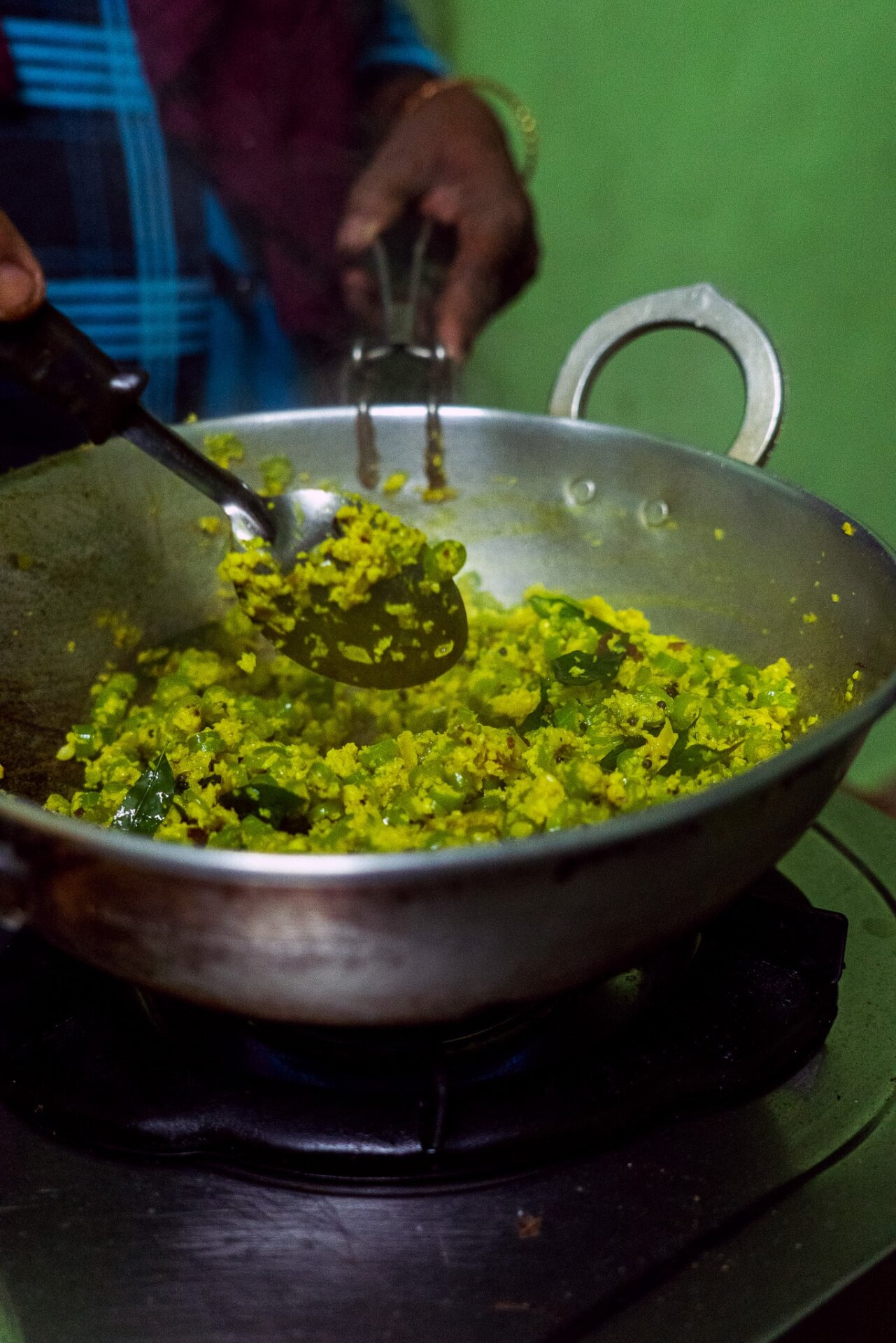 India cooking class Thekkady