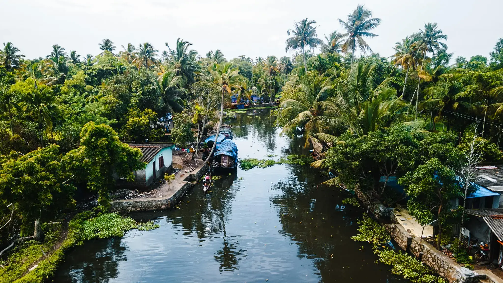24 uur op de houseboat in Alleppey 1 Alleppey in Kerala