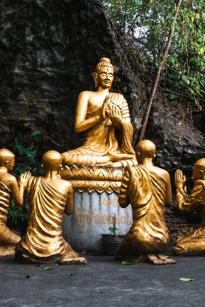 Buddha at Phousi Hill