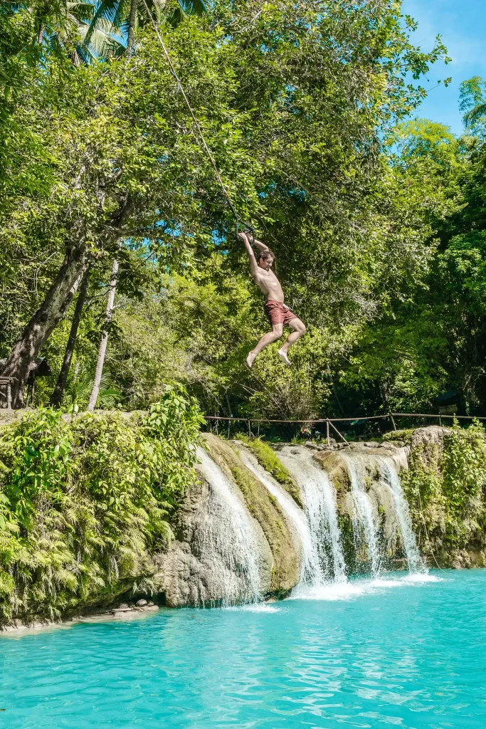 12 Things to do in in Siquijor, the Philippines 4 Cambugahay Falls Siquijor blue water