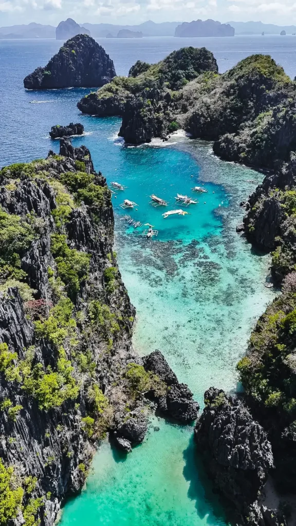 Eilandhoppen in El Nido met de ABCD boot tours 3 Lagoon El Nido