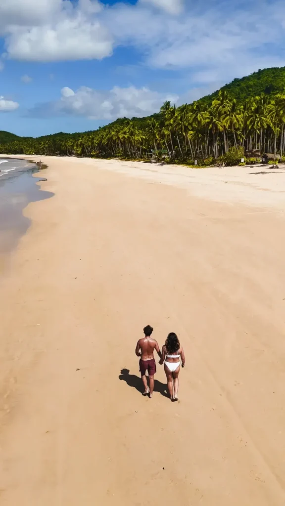 El Nido: ontdek het prachtige Palawan 1 Nacpan Beach