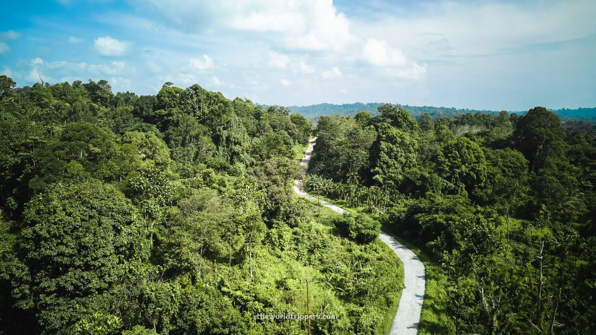 Discover Sipora: relaxing and surfing on the Mentawai Islands in West Sumatra 10 Sipora Island road