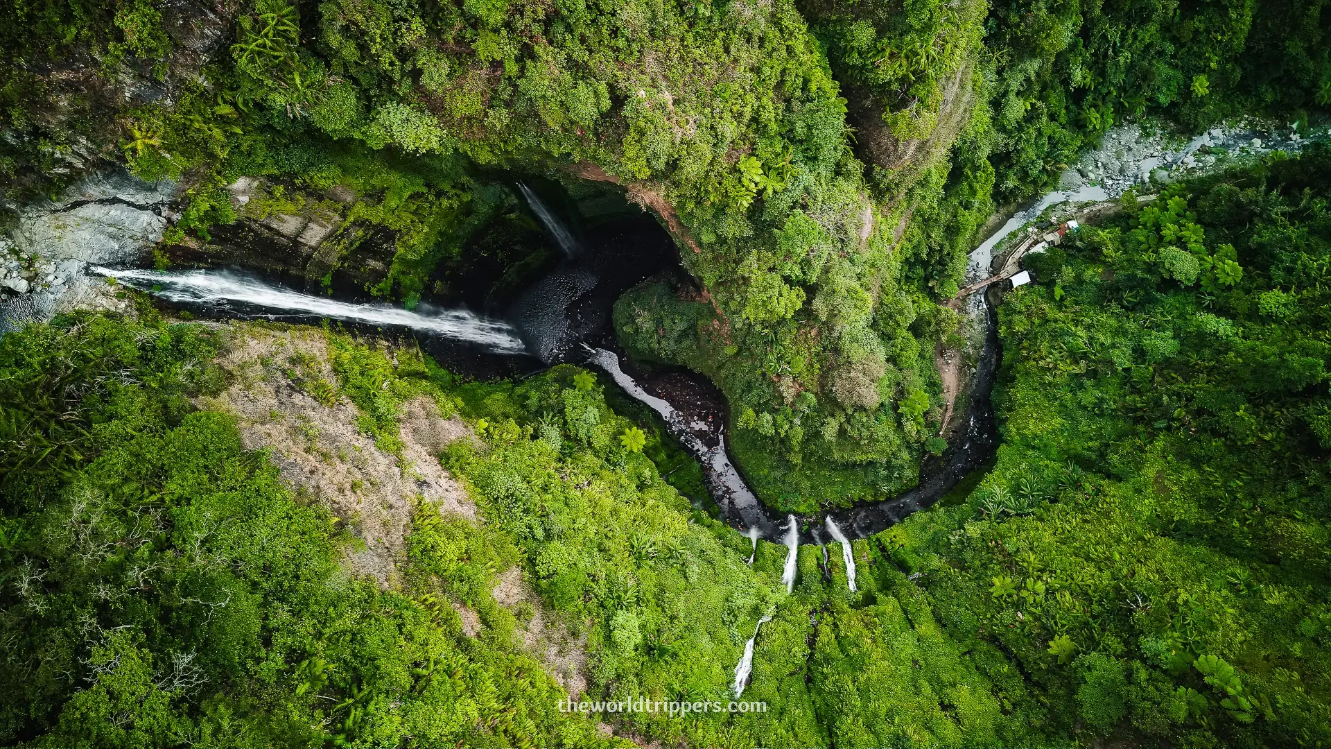 Hidden Gem: Madakaripura waterfall in East Java, the most beautiful waterfall in Asia 4 Madikaripura drone show