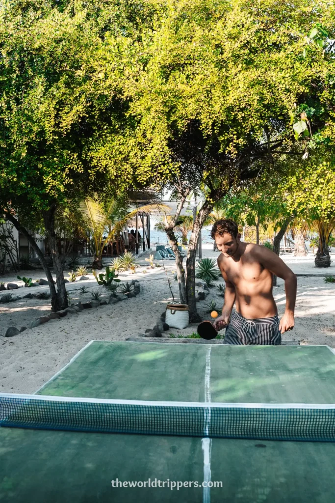 Table tennis Le Pirate Island