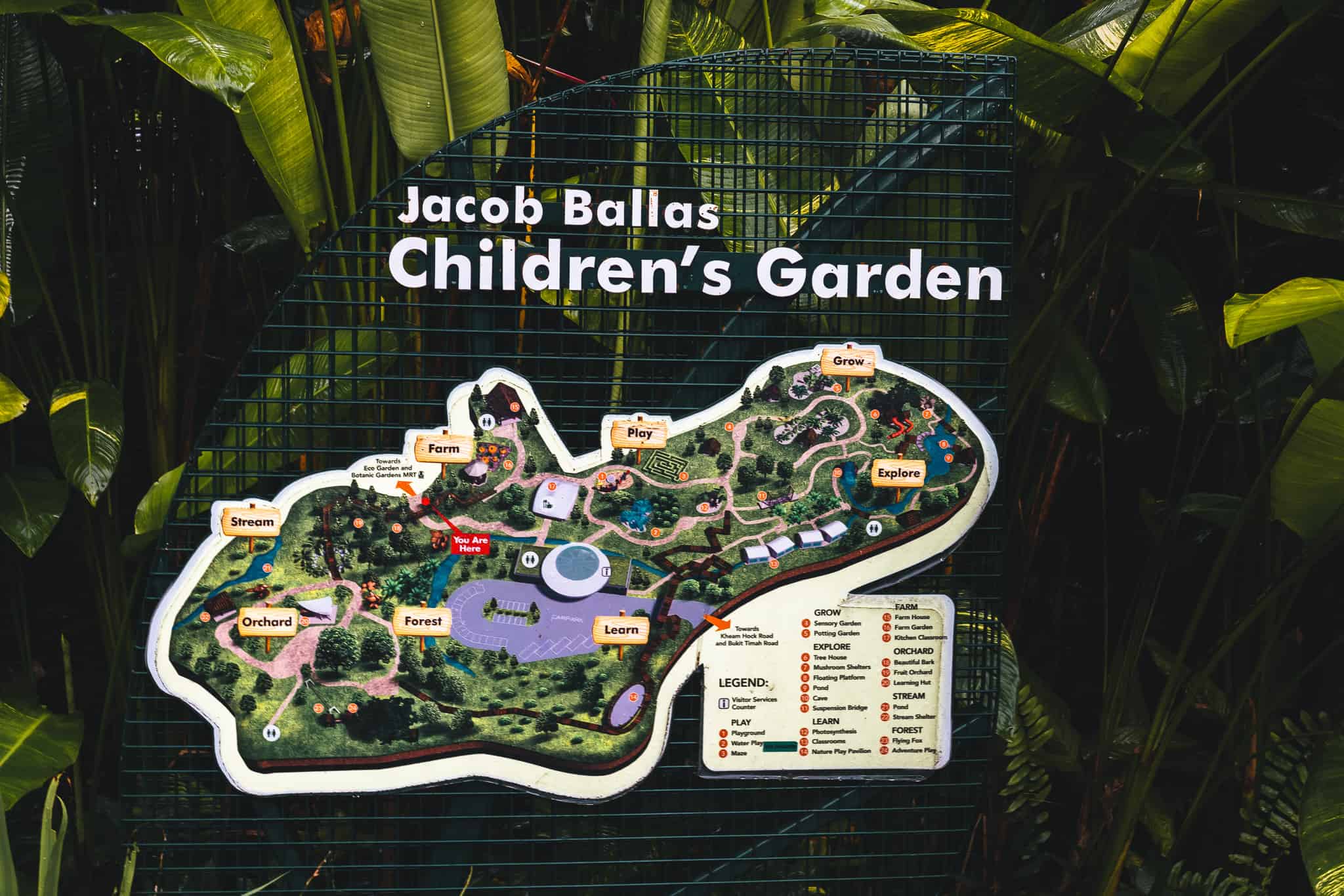 Tips voor je bezoek aan de Botanische Tuinen in Singapore 5 Jacon Ballas Childrens Garden