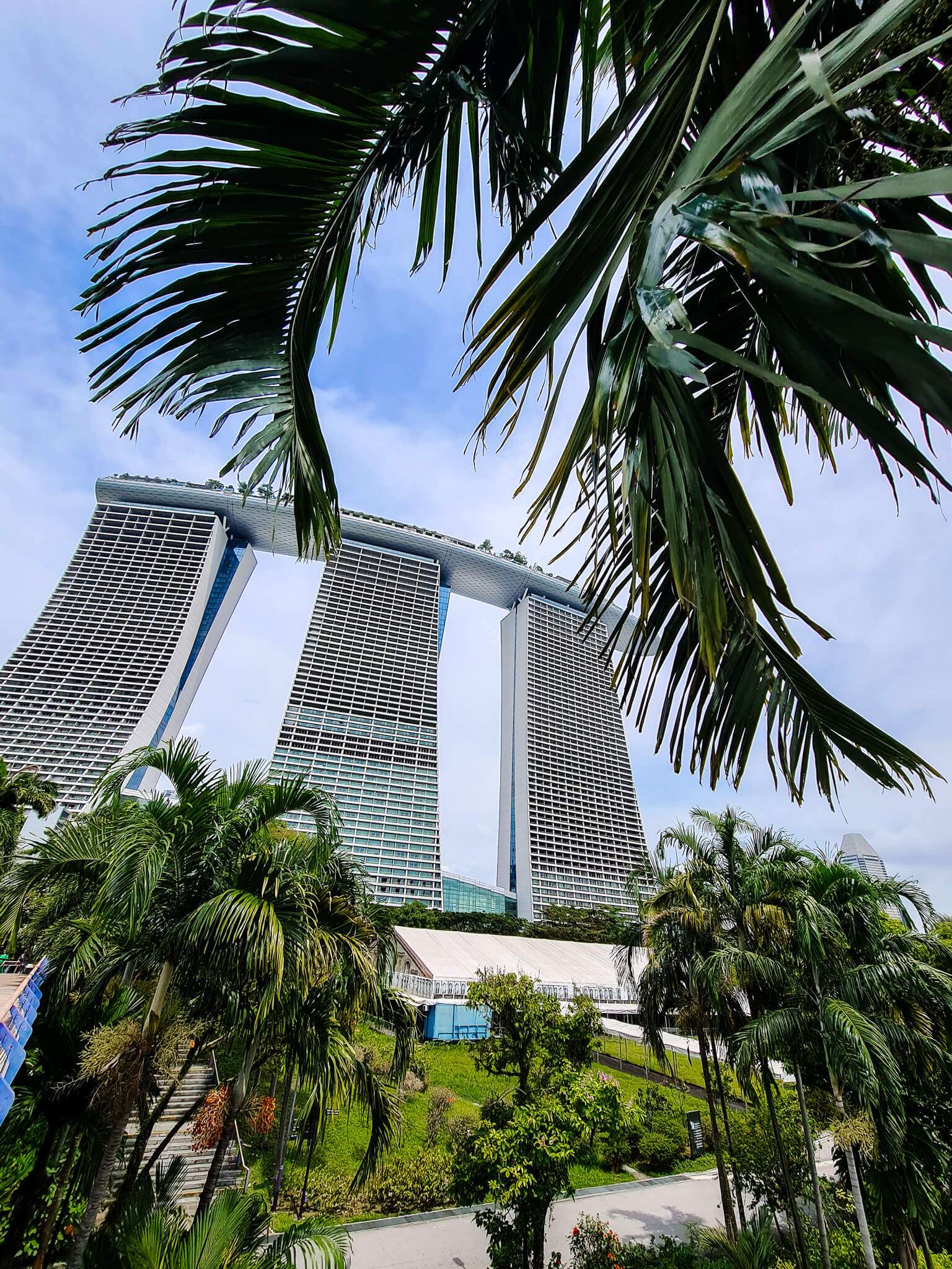 Marina Bay overdag Singapore