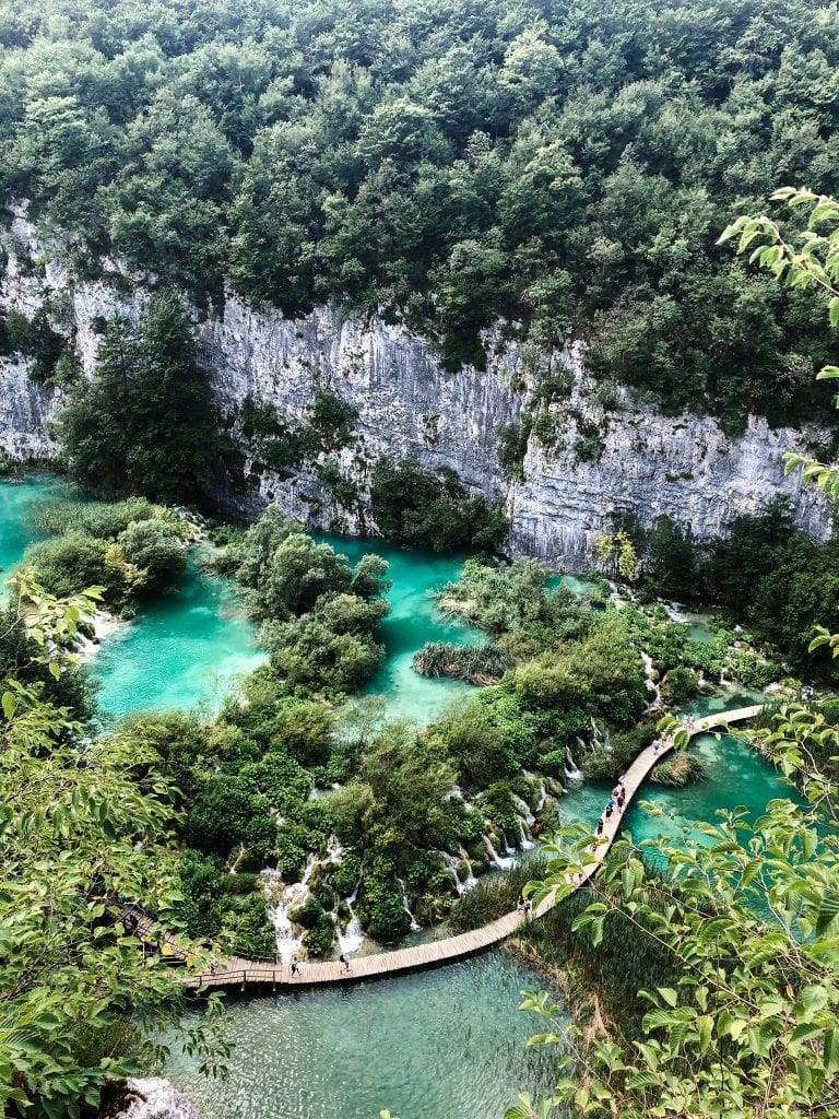 national park plitvice lakes croatia