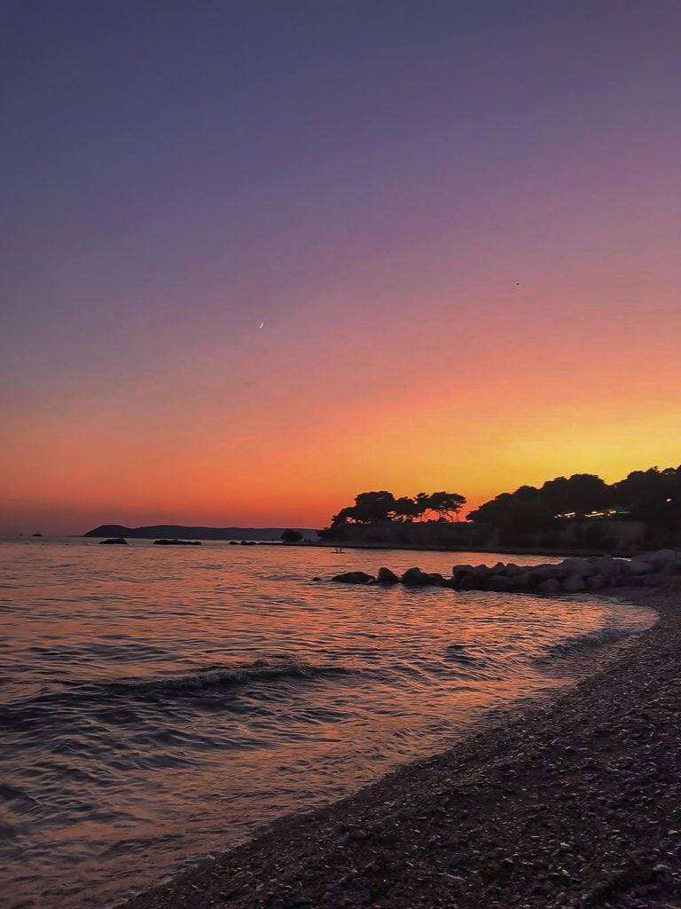 sunset split croatia